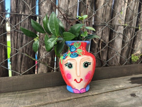 Producto - Florero Artesana en Flor