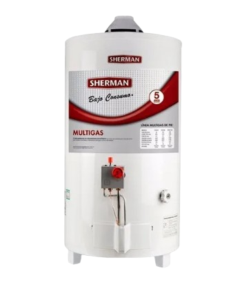 Producto - Termotanque Sherman 50 Lts Mg De Pie