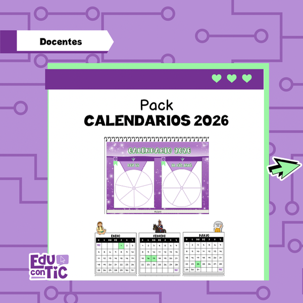 Producto - PACK CALENDARIOS 2026