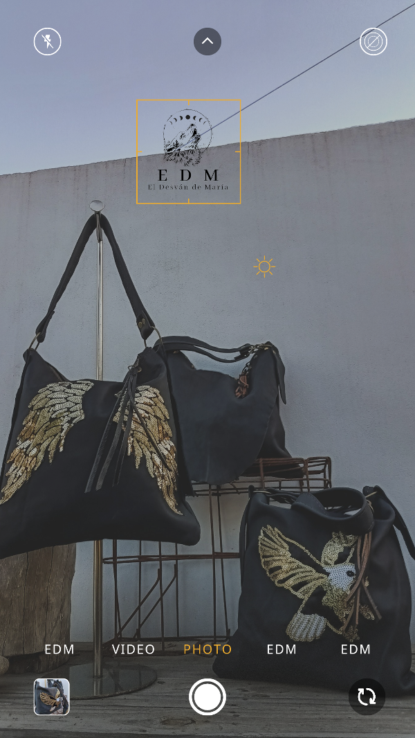 Cartera de cuero Vuela — imagen 3