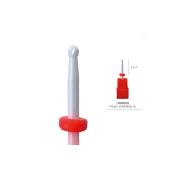 Producto - H-Fresa ceramica Cone F Rojo COLDROSE-CR000030 cherimoya
