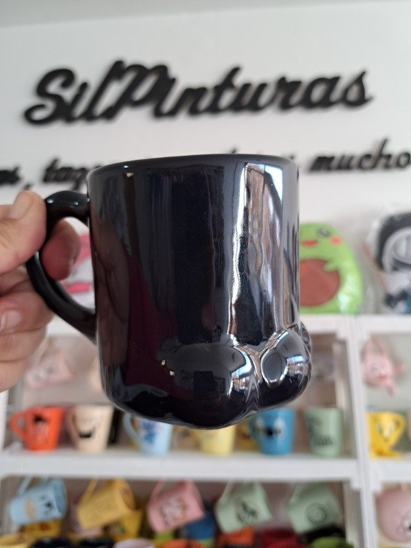 Producto - Taza 3D Patita negra