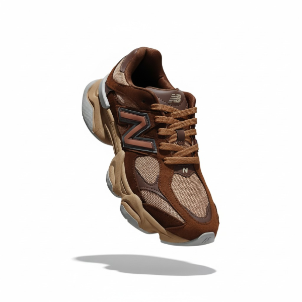 Producto - New balance 9060 cuero vacuno choco