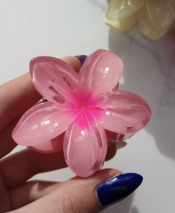 Producto - Broche de Flor - Rosa