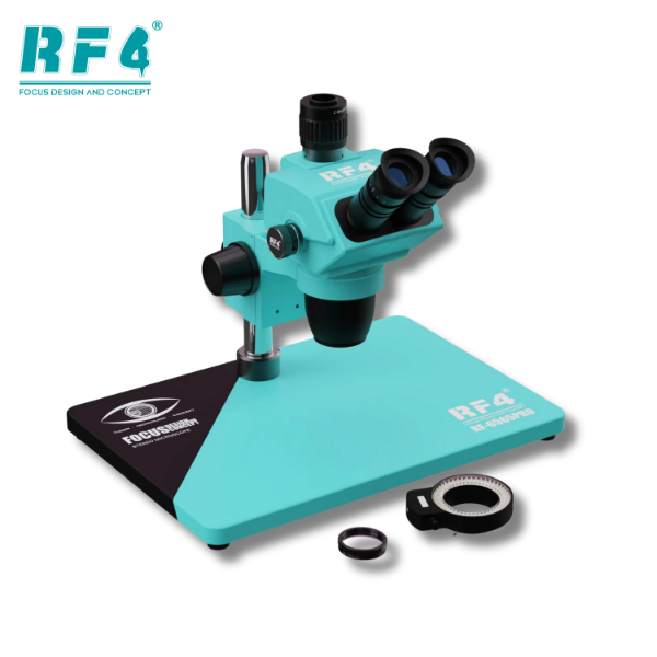 Producto - Microscopio Trinocular RF4 RF-6565PRO -Incluye Barlow-