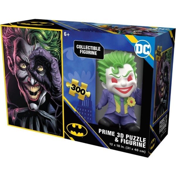 Producto - Puzzle Rompecabeza 3d Más Figura De Joker 300 Piezas