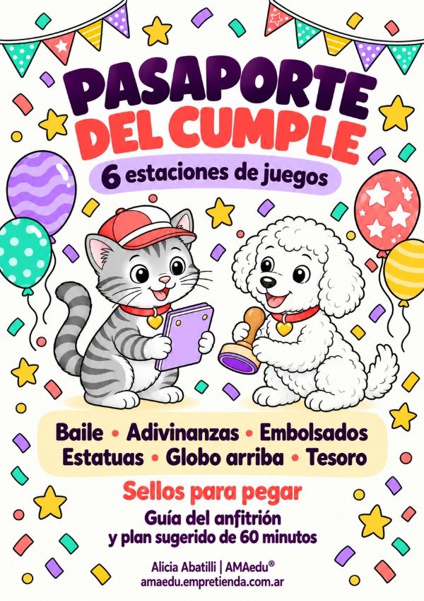 Producto - EL CUMPLE MÁGICO DE MERLÍN E INÉS (Pack Imprimible - 4 Propuestas) - 4