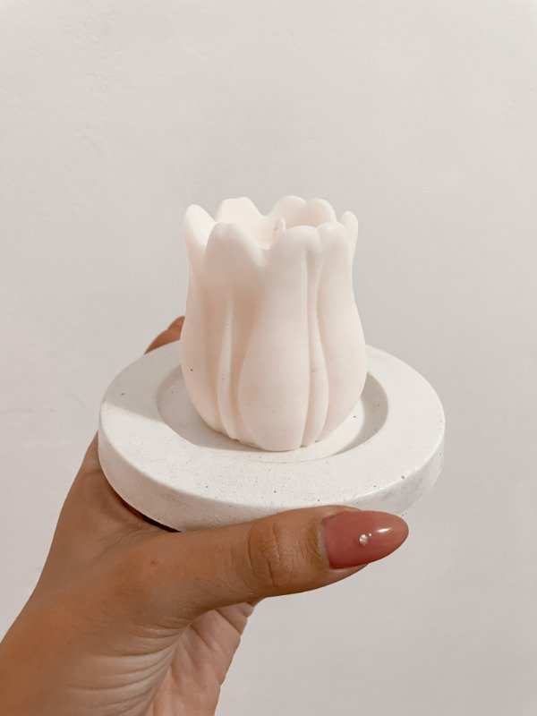 Producto - Vela de molde Tulipán