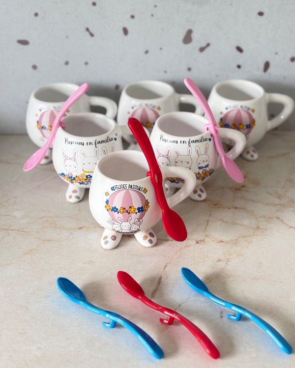 Producto - Kit N4 Pascuas "6 Patitas Grandes + 6 Cuch."