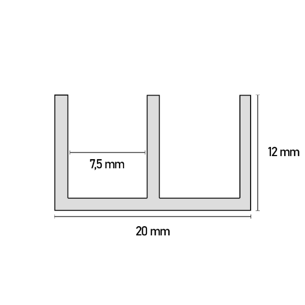 Producto - Guia Superior Vitrina - 0