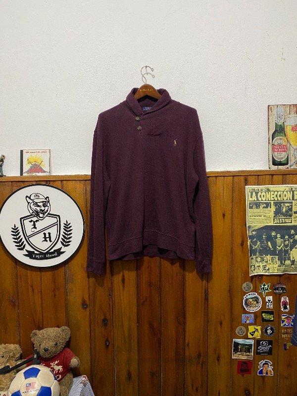 Producto - POLO RALPH LAUREN VINOTINTO (L)