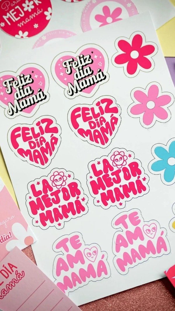 Producto - Plancha de stickers dibujitos