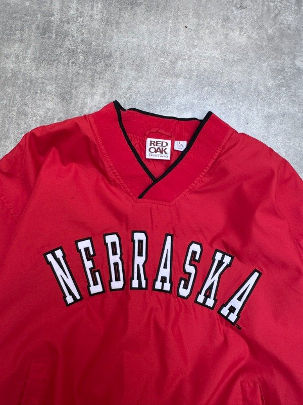 Producto - Buzo Rompevientos Nebraska Vtg 00s T.XL - 2