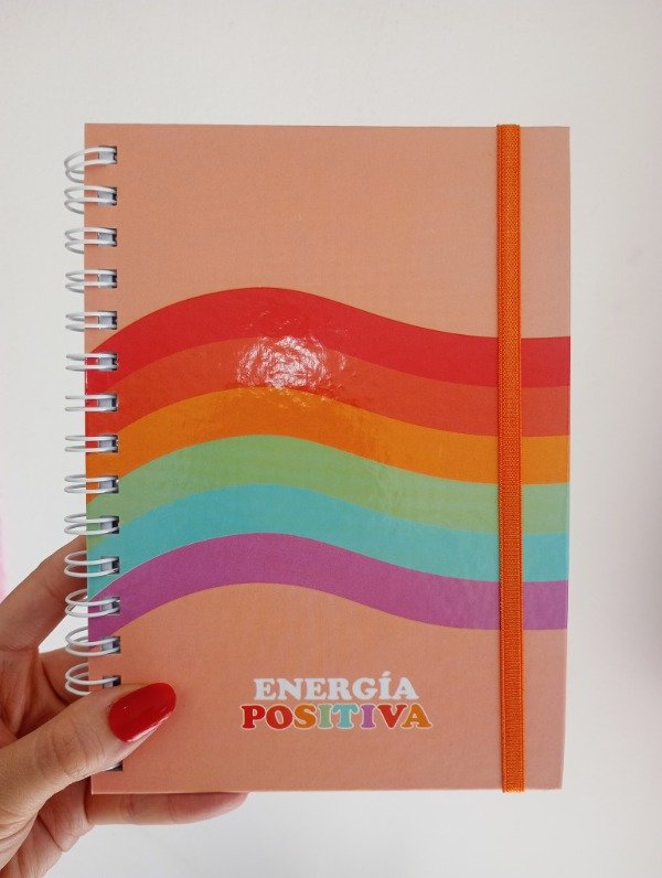 Producto - Cuaderno Energía Positiva. Hojas rayadas