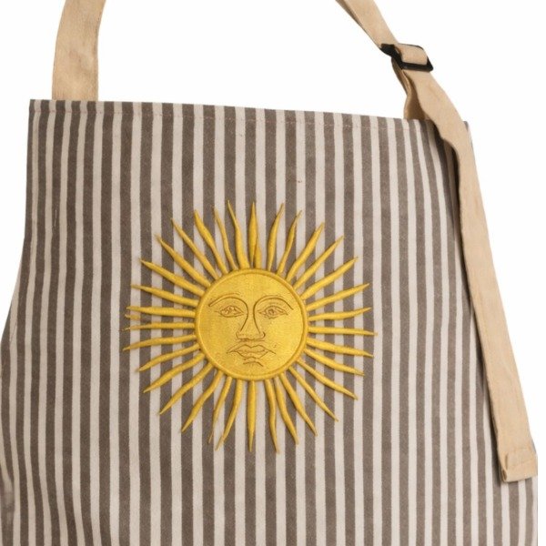 Producto - Delantal Argentina Sol De Mayo Bordado Cocina Parrillero