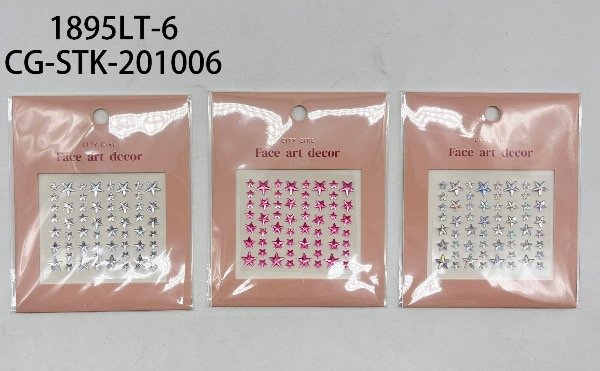 Producto - STRASS PARA LA CARA DE ESTRELLAS CITY GIRL 1895LT-6