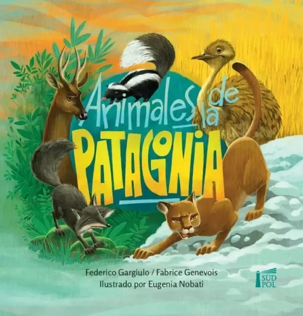 Producto - Animales de la Patagonia - Federico Gargiulo - Ilust. Eugenia Nobati