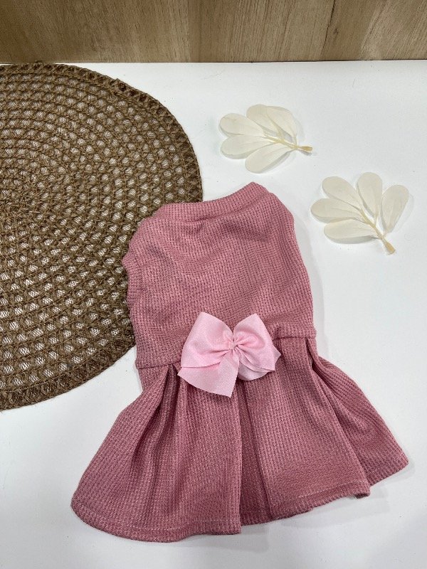 Producto - Vestido Waffle Rosa - 3