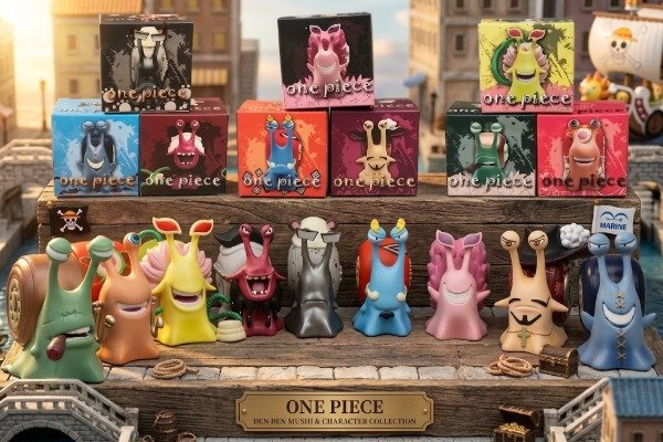 Producto - Figura Den den Mushi Shikibukai One Piece (ingrese para elegir) 7-8cm