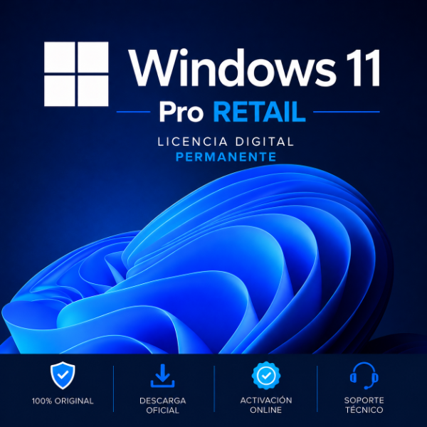 Producto - Windows 11 Pro - Licencia Retail Original