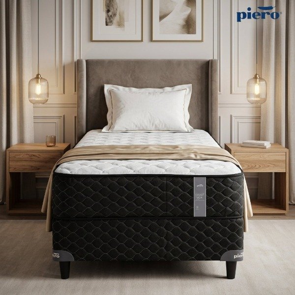 Producto - Sommier y Colchón Piero Smart Tech Espuma 190x90 - 0