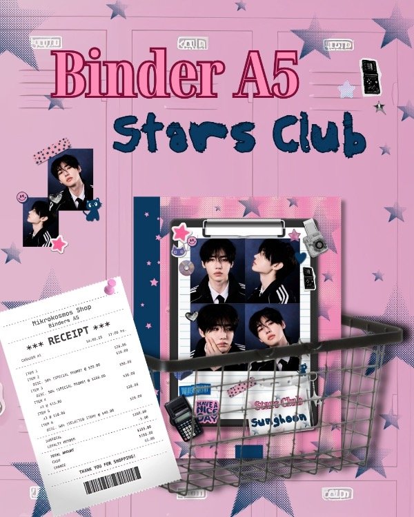 Producto - Binder A5: Stars Club