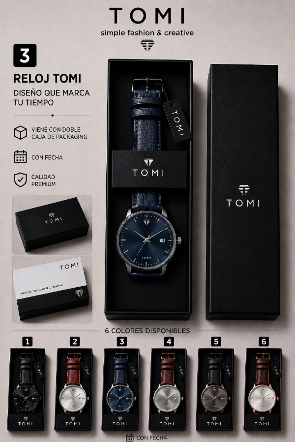 Producto - RELOJ TOMI PREMIUM 2 - 2