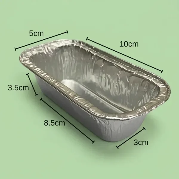 Producto - MOLDE MINI BUDIN R9 ALUMINIO DESCARTABLE X 50 Unidades - 1