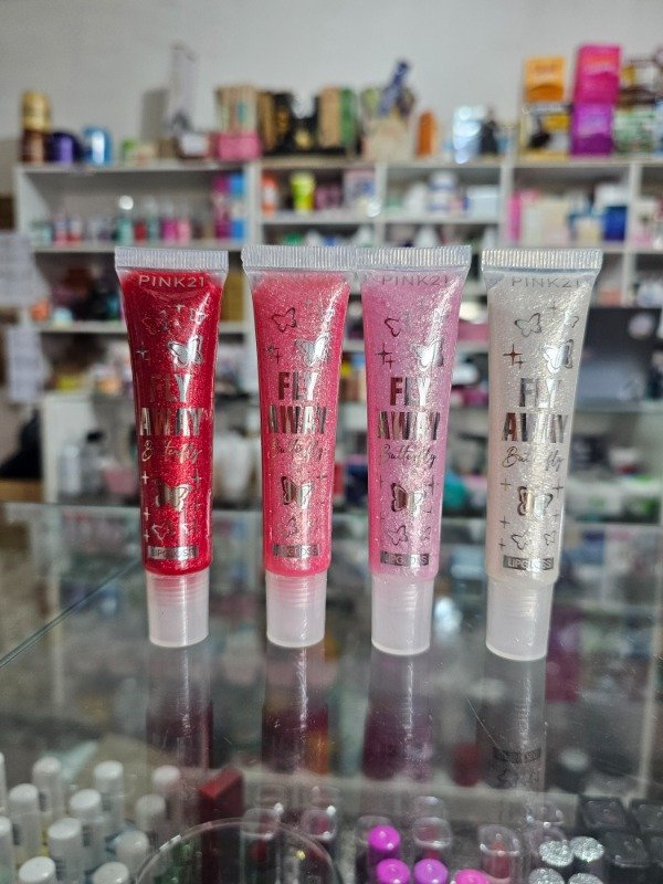 Producto - Fly Away - Gloss con glitter - Pink 21
