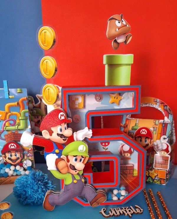 Producto - LETRAS Y NÚMEROS 20 CM SHAKER Y LUZ