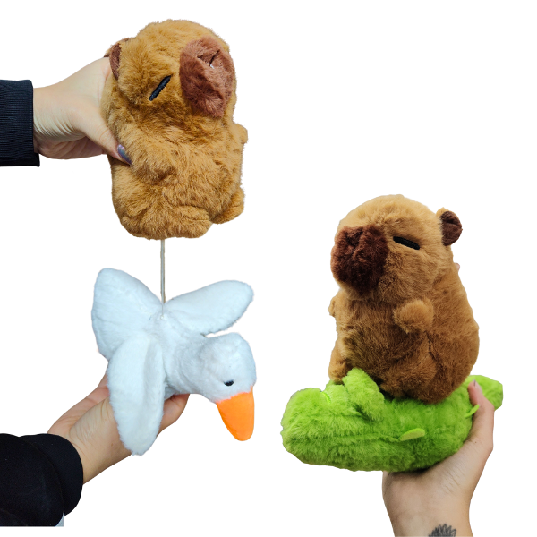 Producto - Peluche CAPYBARA a cuerda (25cm)