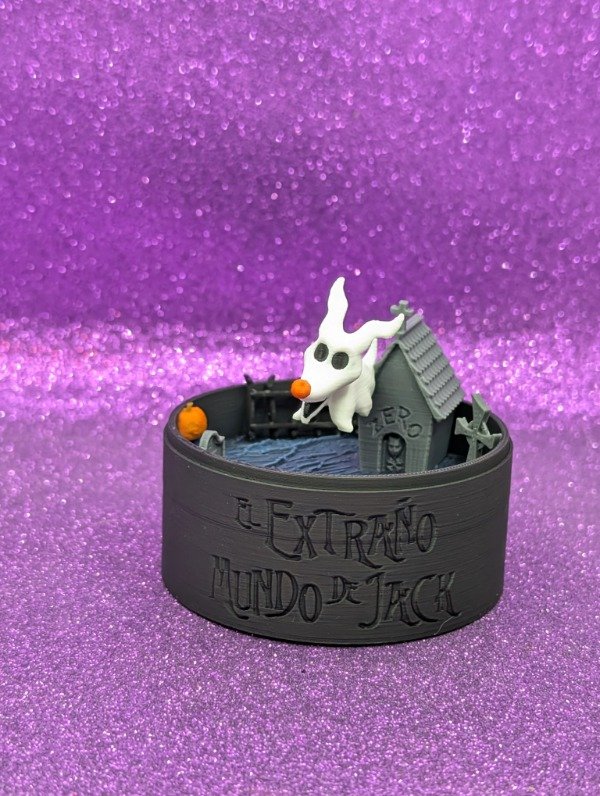 Producto - Mini diorama de Zero - a nightmare before Christmas - 2