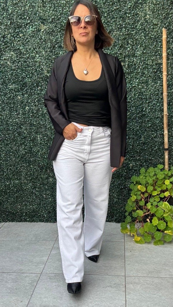 Producto - wide leg blanco - 0