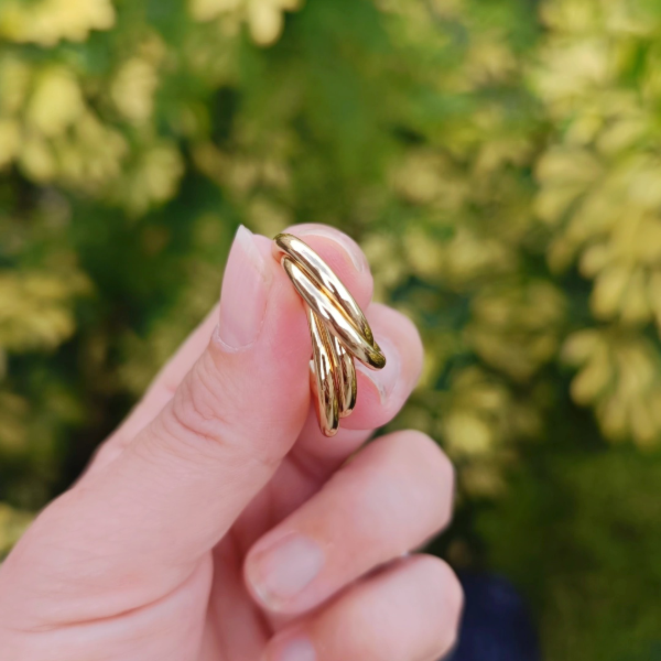 Producto - Aros Gi Acero dorado