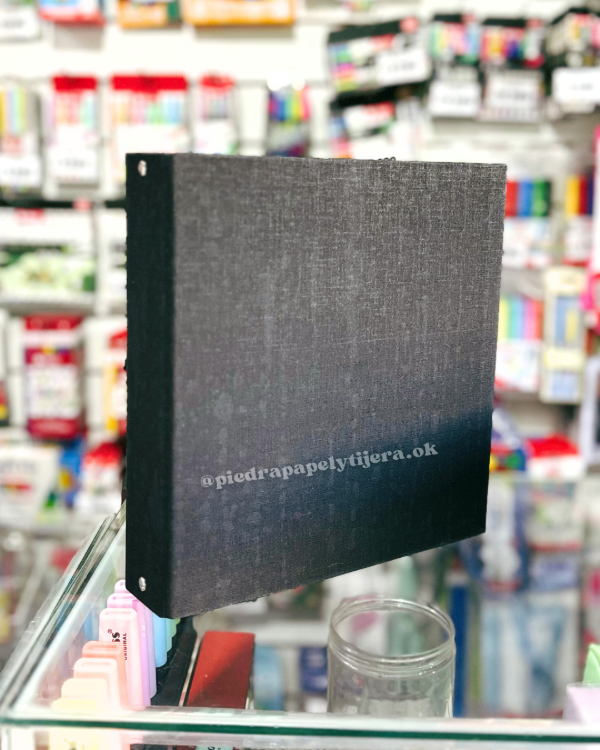 Producto - Carpeta 3 anillos negra