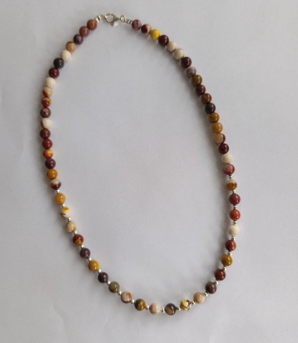 Producto - Collar Mokaita y plata 925 - 2
