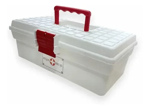 Producto - Caja Primeros Auxilios Emergencia Plastico 30 X 15