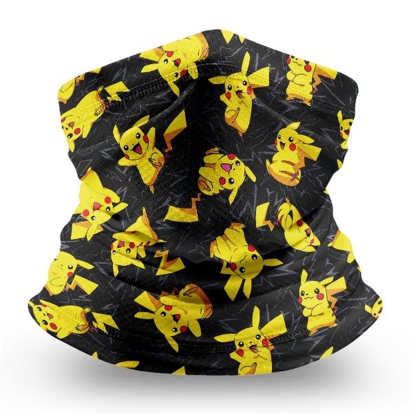 Producto - Cuello de lycra de Pikachu, pokemon.
