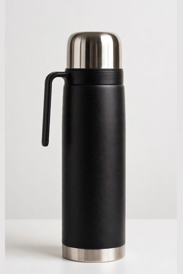 Producto - Termo Media Manija Negro Pico Matero 1L (Sale) - 0
