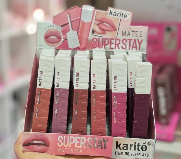 Producto - Labiales mate Karite SuperStay