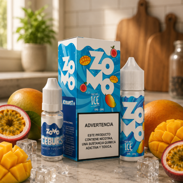 Producto - NIC SALT ZOMO FRUIT MIX ICE 30ML 20MG