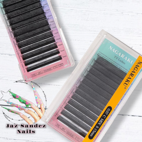 Producto - PESTAÑAS TECNOLOGICAS 2D YY NAGARAKU 0.07C MIX