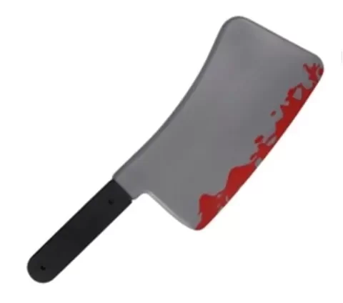 Producto - CUCHILLA CARNICERO SANGRIENTA HH0007-2 "HALLOWEEN"