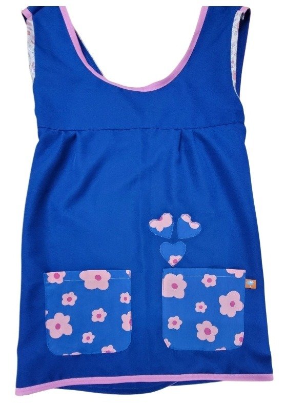 Producto - 3 corazones flower pop azul base Francia