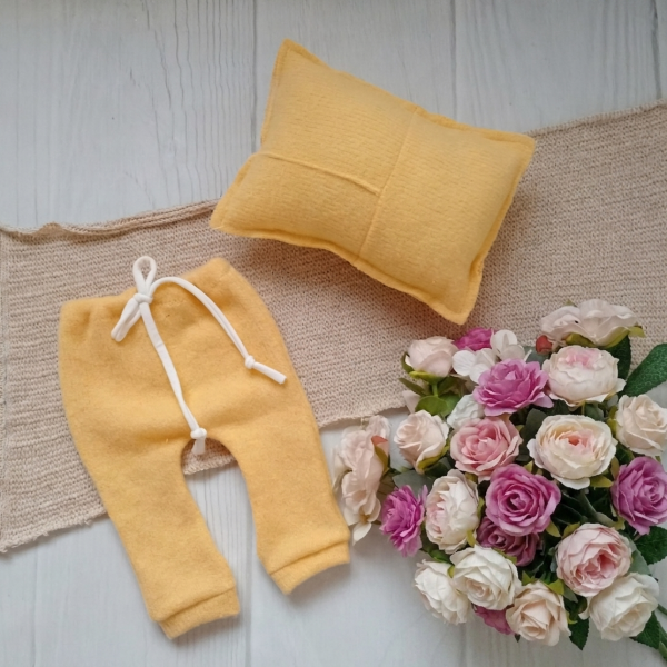 Producto - Set Amarillo lanilla NB