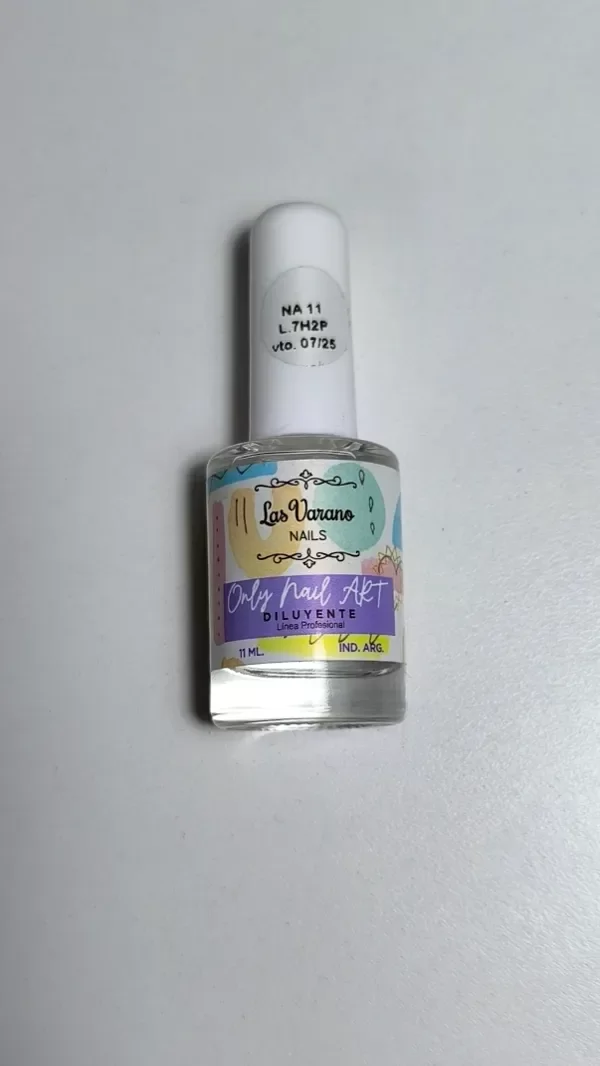 Producto - Pincel liner más Diluyente Las Varano