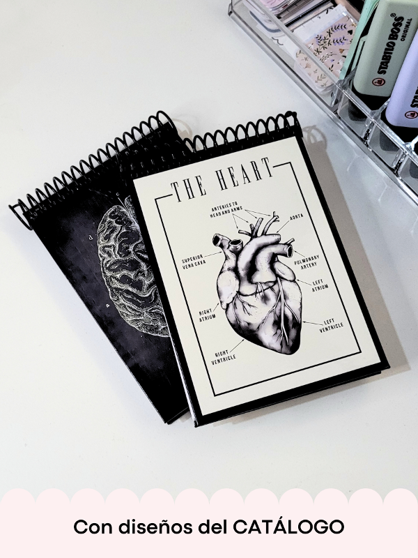 Producto - Libreta A6 tapa dura DISEÑO A ELECCION