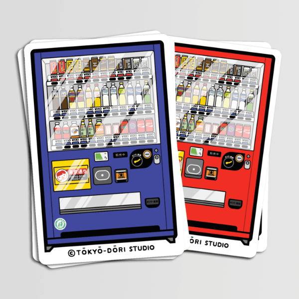 Producto - Sticker Vinilo TokyoDori Studio Vending Machine Otorii Anime Store