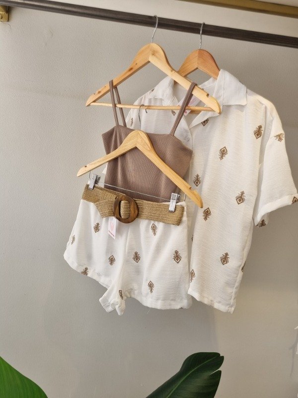 Producto - Short set bordado