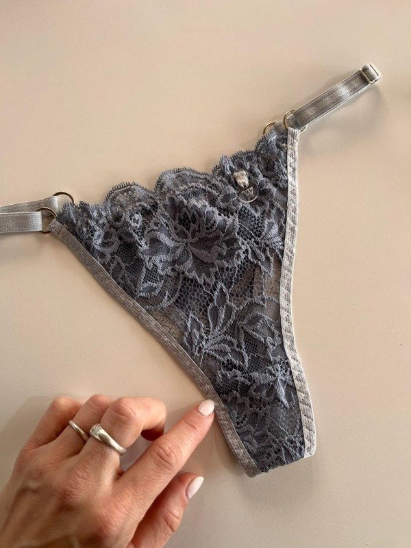 Producto - Colaless de puntilla Gris